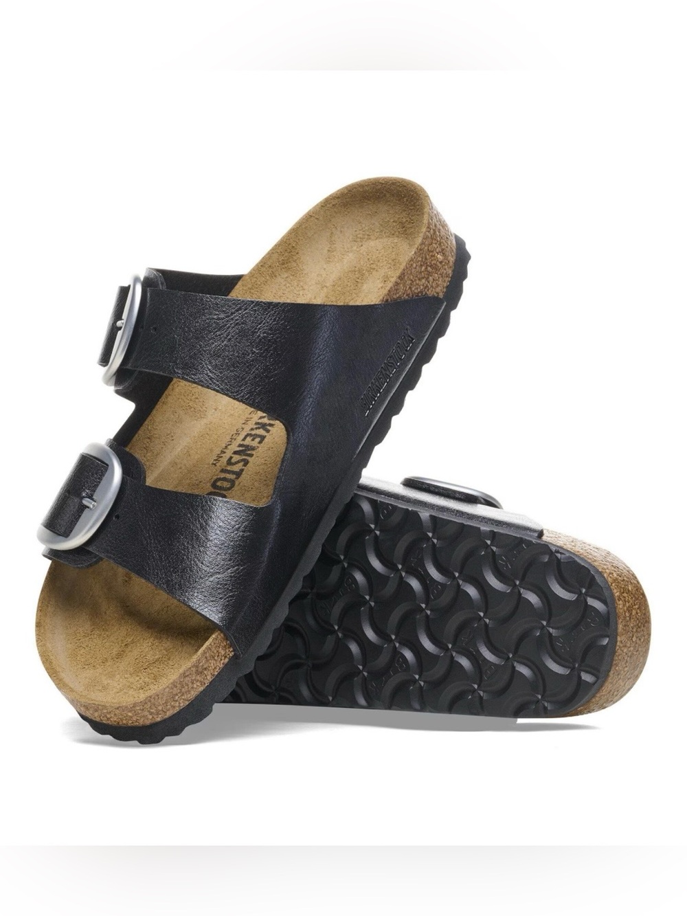 Birkenstock 💅 Arizona Big Buckle Graceful Licorice Black Sandals 6 7 8 9 10 - Picture 13 of 15
